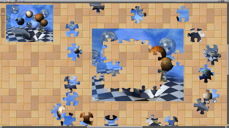 Click to view Gaia PC Jigsaw Puzzle 2.02 screenshot